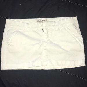 White RUEHL Mini Skirt